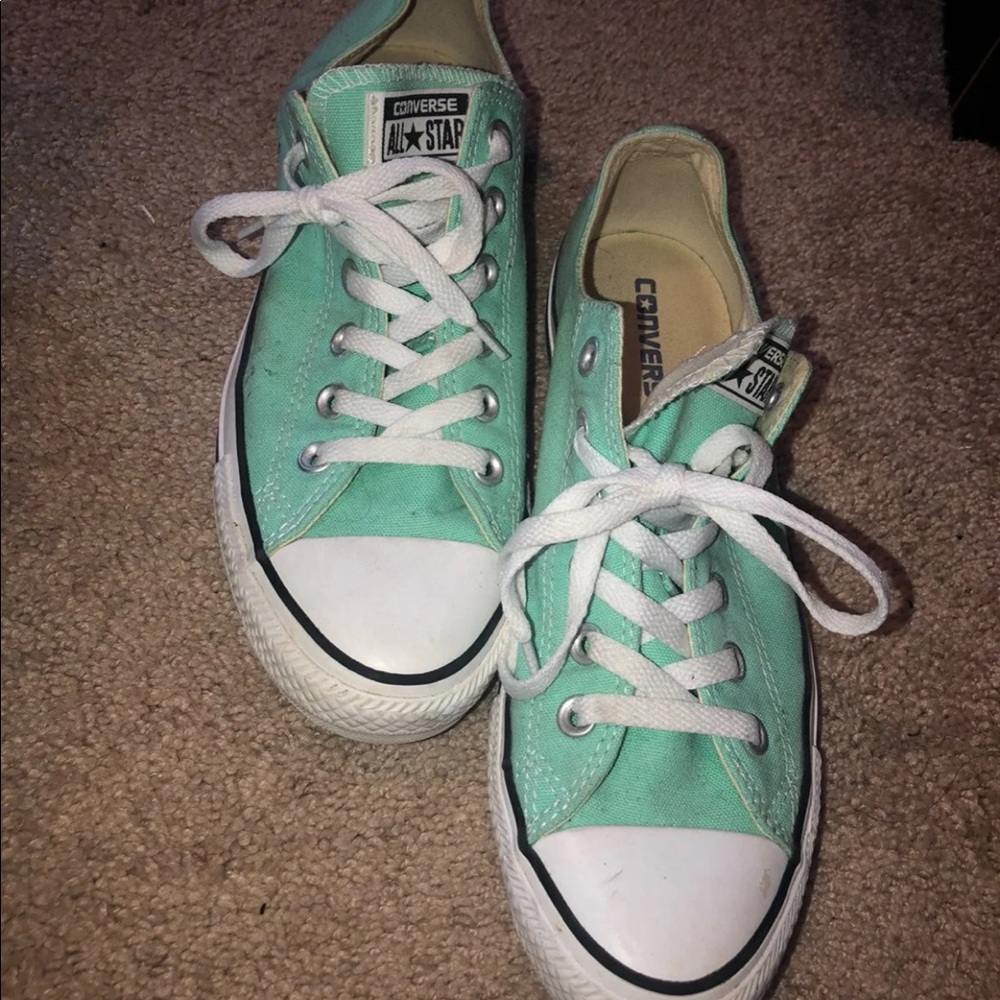 Teal converse